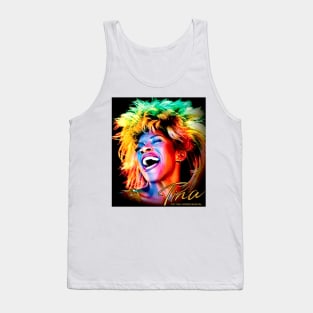 Tina Turner // The Queen of Rock RIP 1939 -2023 Tank Top